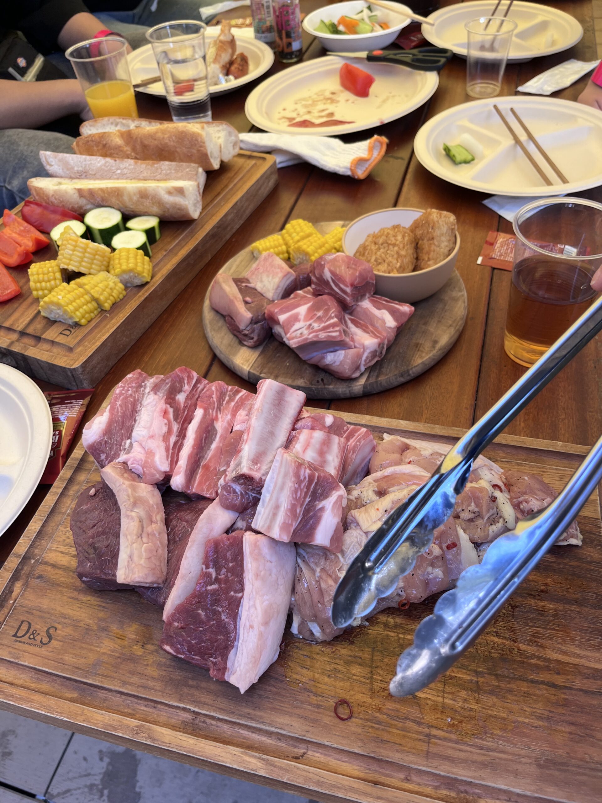 5/16　BBQをしました！